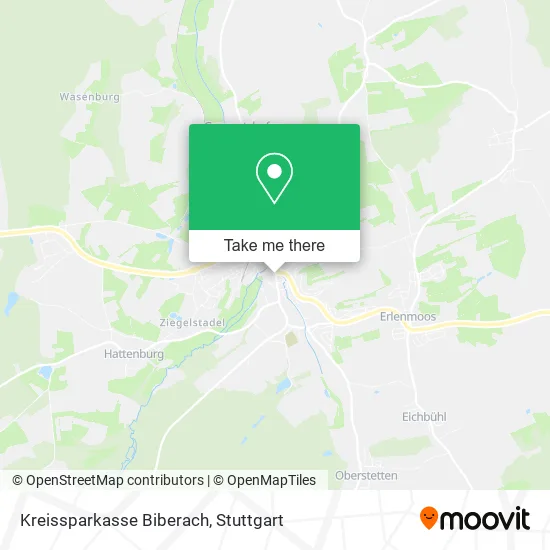 Карта Kreissparkasse Biberach