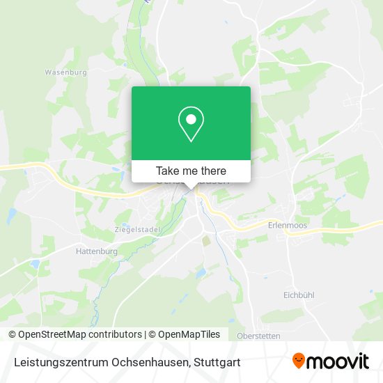 Leistungszentrum Ochsenhausen map