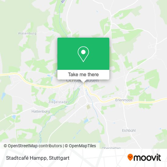 Stadtcafé Hampp map