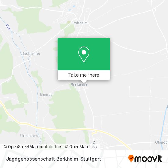 Jagdgenossenschaft Berkheim map