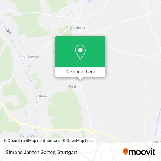 Simone Janzen Garten map