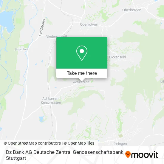 Карта Dz Bank AG Deutsche Zentral Genossenschaftsbank