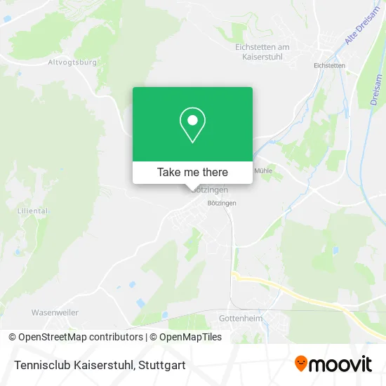 Карта Tennisclub Kaiserstuhl