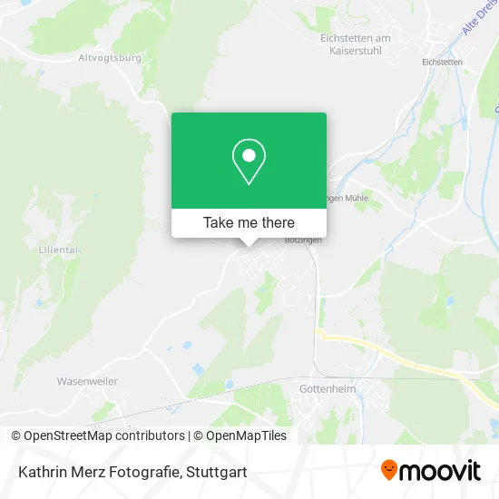 Карта Kathrin Merz Fotografie