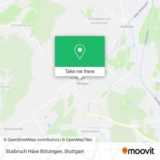 Карта Staibruch Häxe Bötzingen