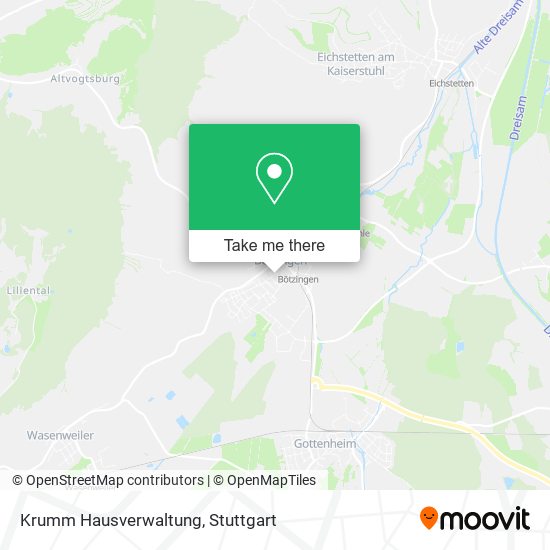 Krumm Hausverwaltung map