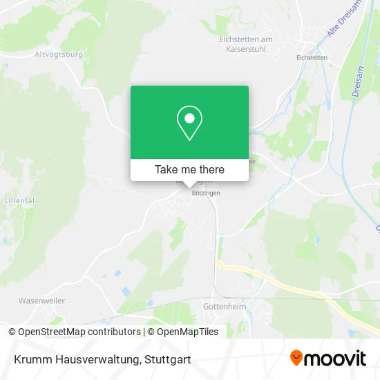 Карта Krumm Hausverwaltung