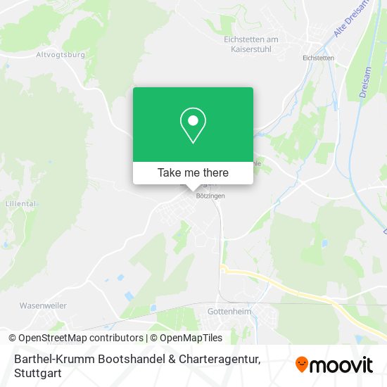 Карта Barthel-Krumm Bootshandel & Charteragentur