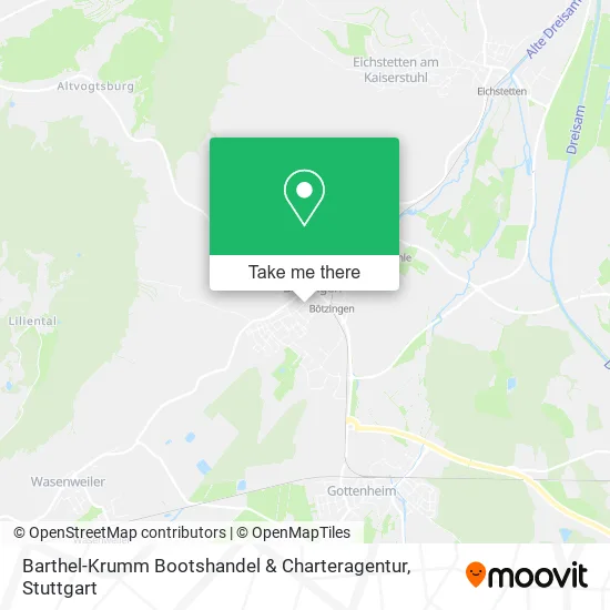 Карта Barthel-Krumm Bootshandel & Charteragentur