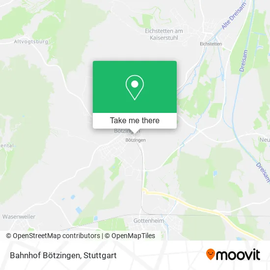Карта Bahnhof Bötzingen