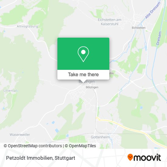 Petzoldt Immobilien map