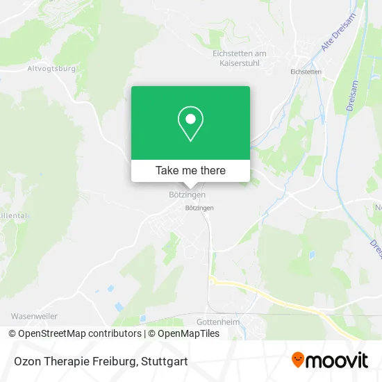 Карта Ozon Therapie Freiburg