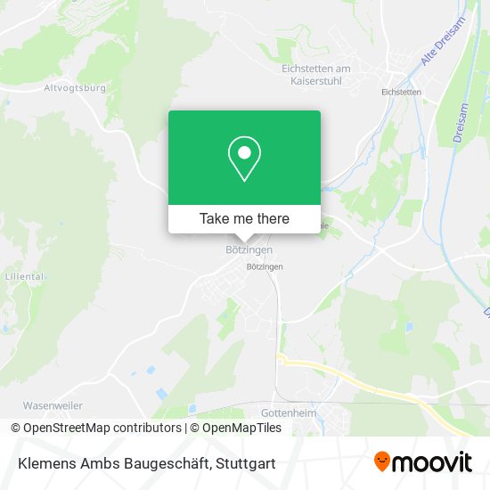 Klemens Ambs Baugeschäft map