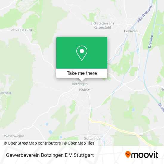 Карта Gewerbeverein Bötzingen E V