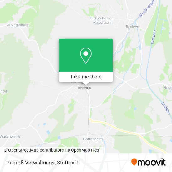 Pagroß Verwaltungs map