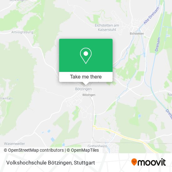 Карта Volkshochschule Bötzingen