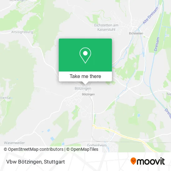 Карта Vbw Bötzingen