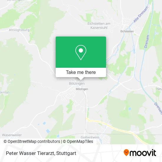 Карта Peter Wasser Tierarzt