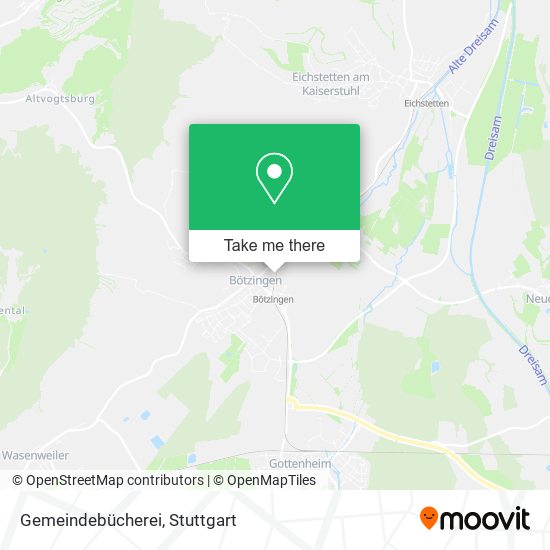 Gemeindebücherei map