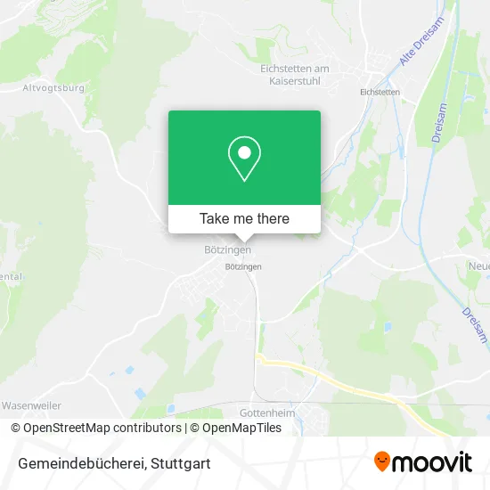 Карта Gemeindebücherei