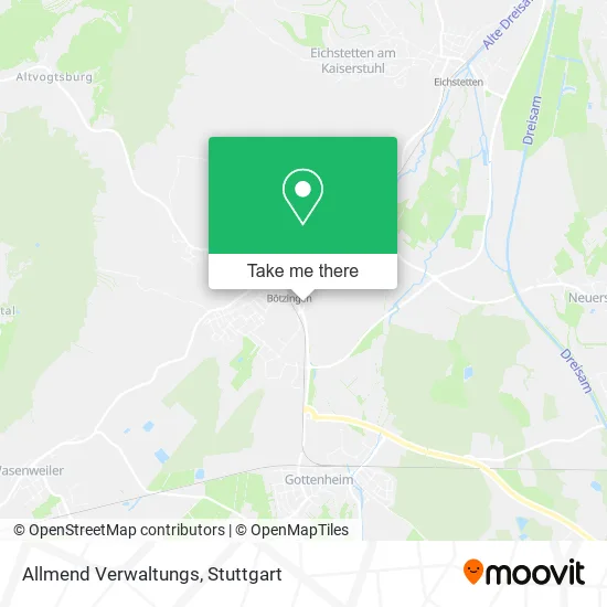 Карта Allmend Verwaltungs