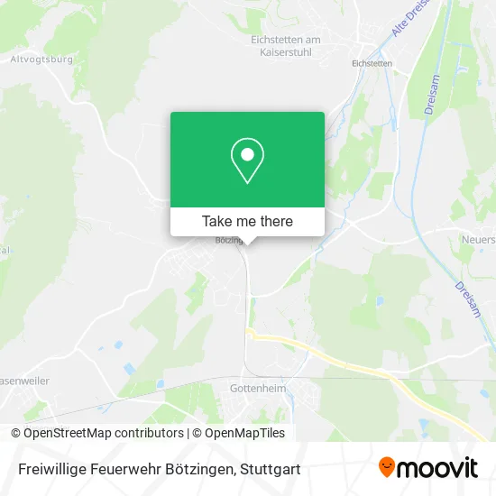 Карта Freiwillige Feuerwehr Bötzingen