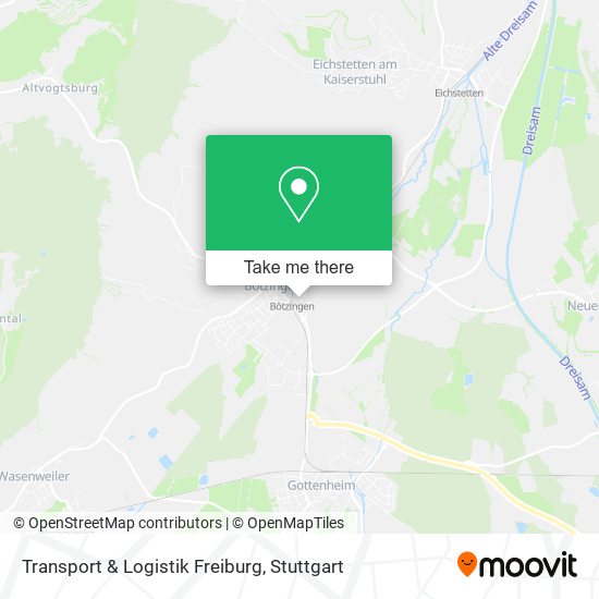 Карта Transport & Logistik Freiburg