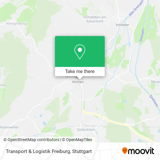 Transport & Logistik Freiburg map