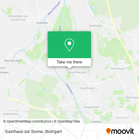 Карта Gasthaus zur Sonne