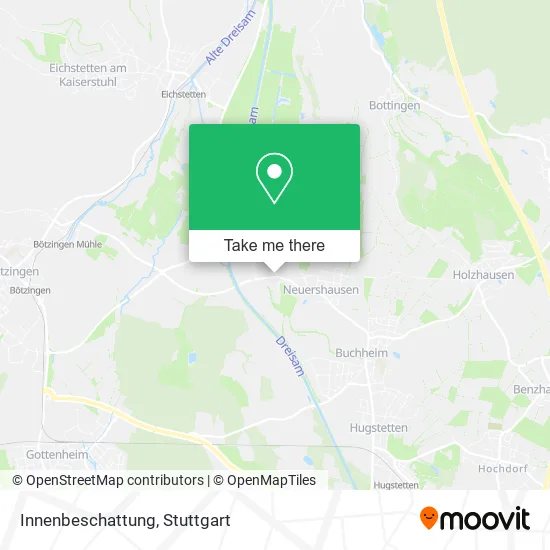 Карта Innenbeschattung