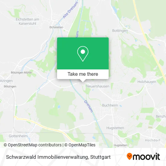 Карта Schwarzwald Immobilienverwaltung