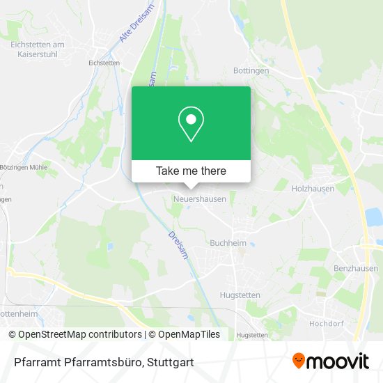 Pfarramt Pfarramtsbüro map