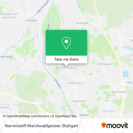 Карта Narrenzunft Marchwaldgeister