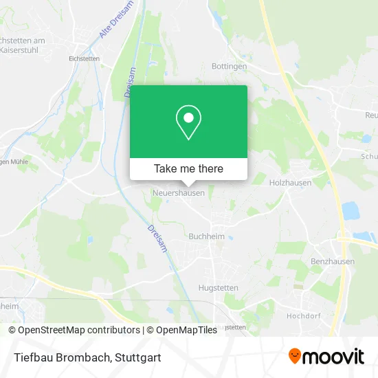 Карта Tiefbau Brombach