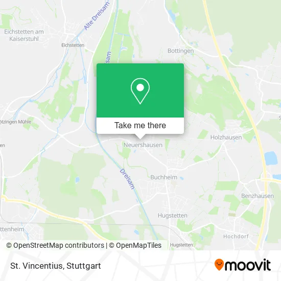 Карта St. Vincentius