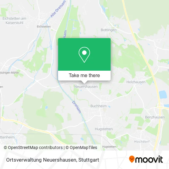 Карта Ortsverwaltung Neuershausen