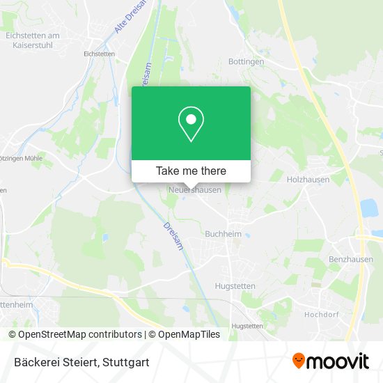 Bäckerei Steiert map