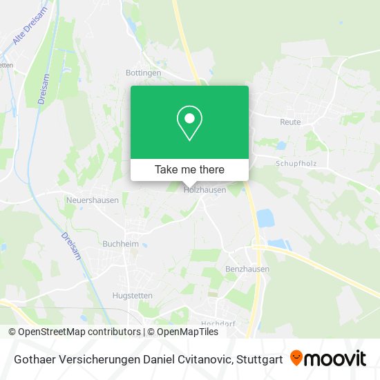 Gothaer Versicherungen Daniel Cvitanovic map