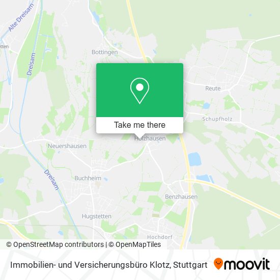 Карта Immobilien- und Versicherungsbüro Klotz