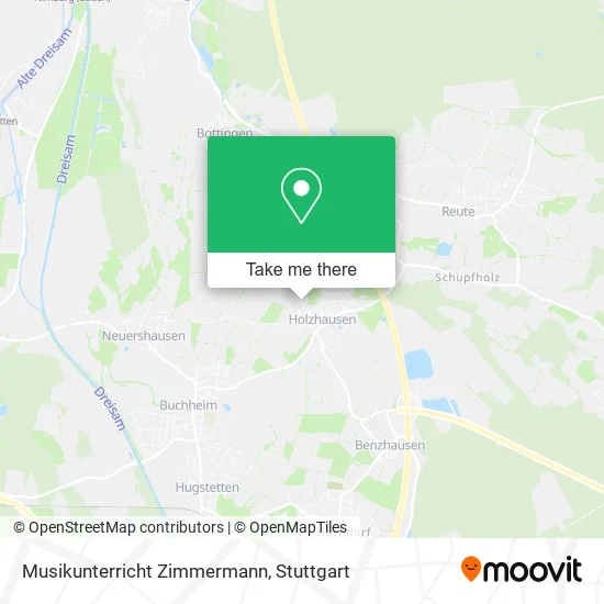 Карта Musikunterricht Zimmermann