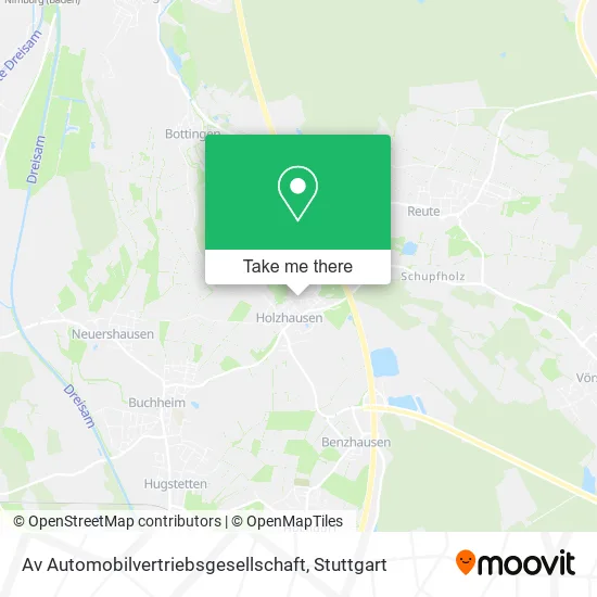 Av Automobilvertriebsgesellschaft map