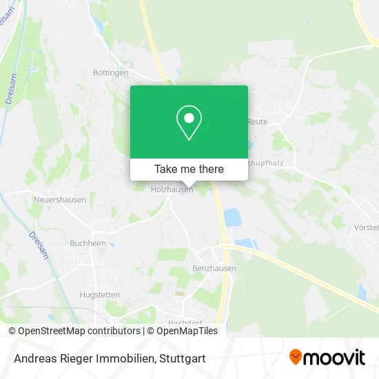 Карта Andreas Rieger Immobilien