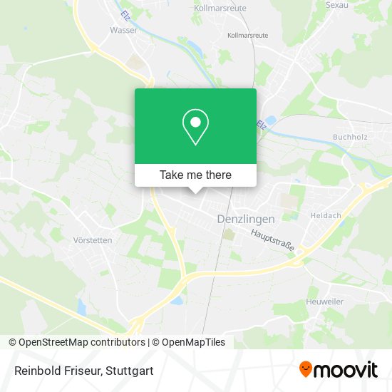 Reinbold Friseur map