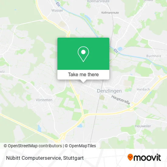 Карта Nübitt Computerservice
