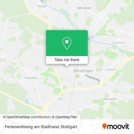 Ferienwohnung am Stadtrand map