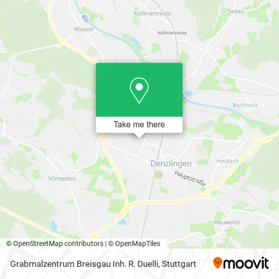 Карта Grabmalzentrum Breisgau Inh. R. Duelli