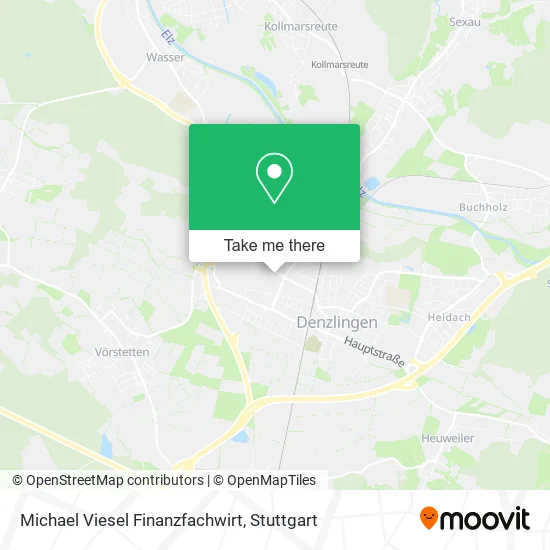 Карта Michael Viesel Finanzfachwirt