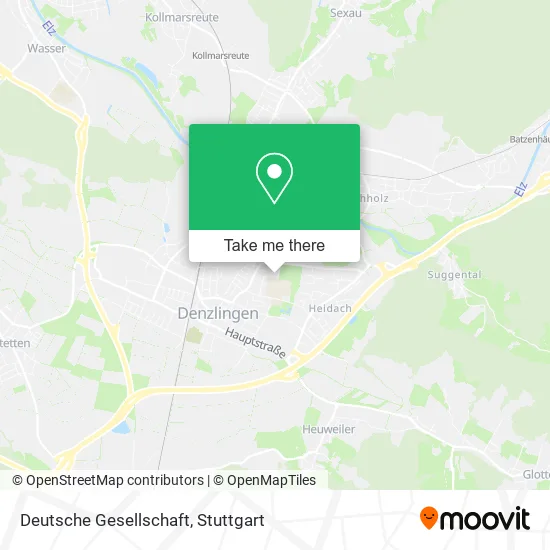 Карта Deutsche Gesellschaft