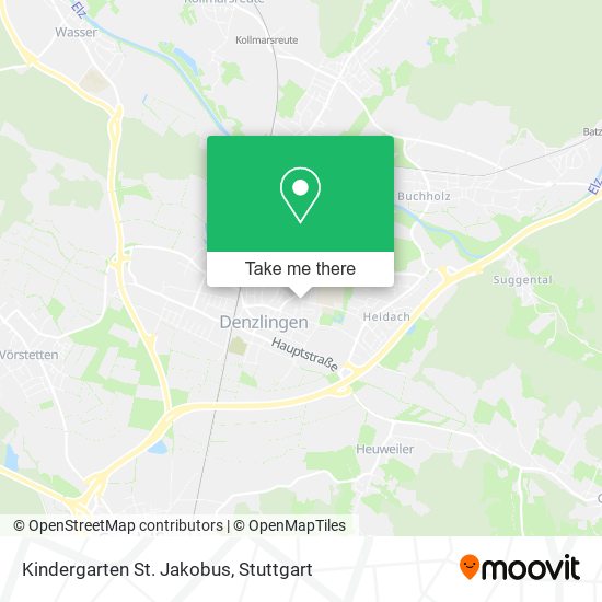 Kindergarten St. Jakobus map