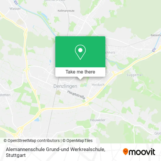 Карта Alemannenschule Grund-und Werkrealschule